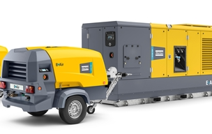 Atlas copco portable air compressor